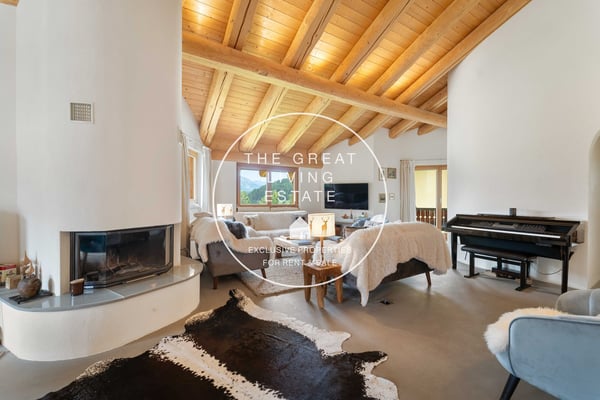 Elegante attico di 1.5 locali con vista panoramica a Samedan 4