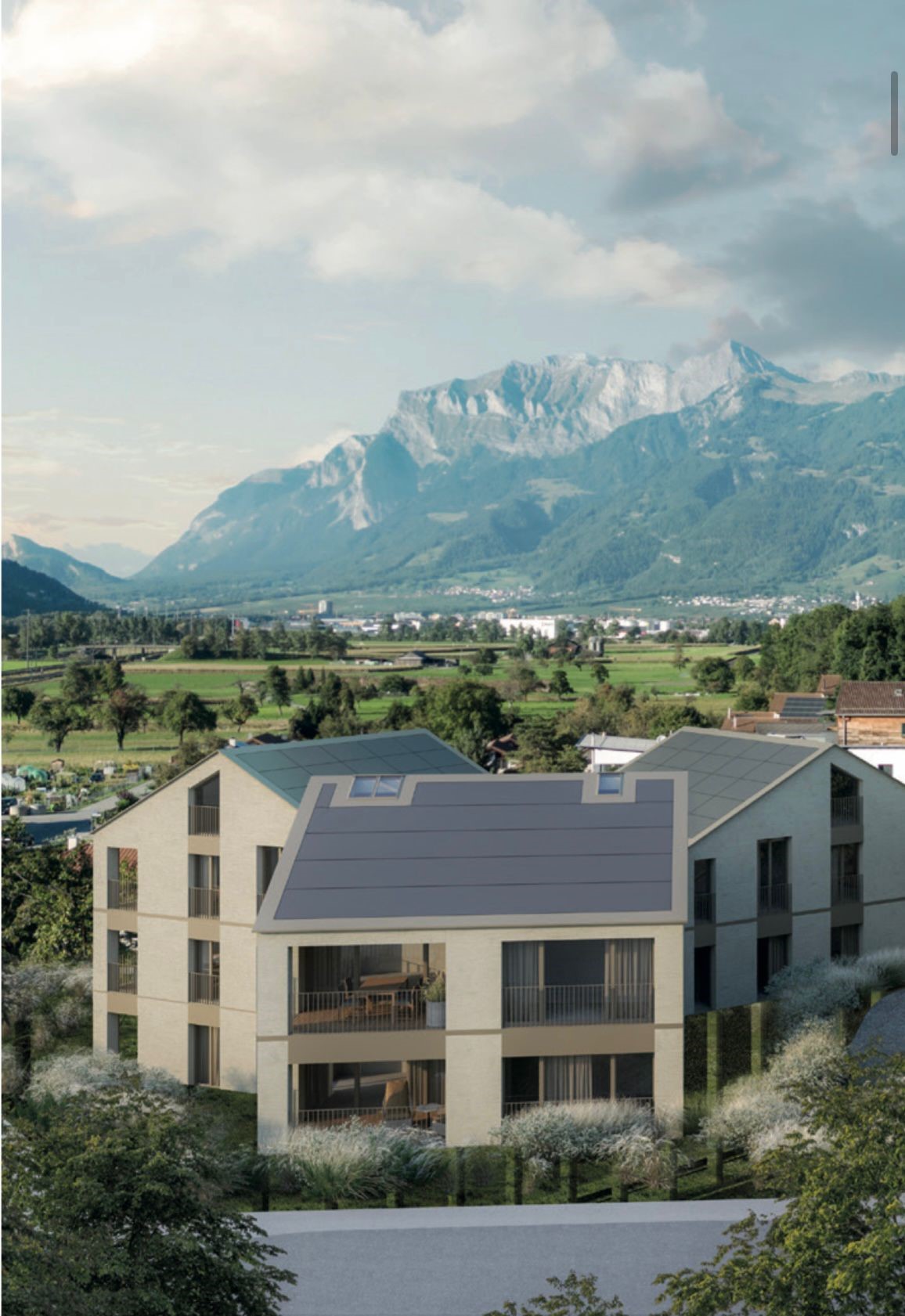 Bild Moderno appartamento di 4.5 locali a Zizers con vista panoramica