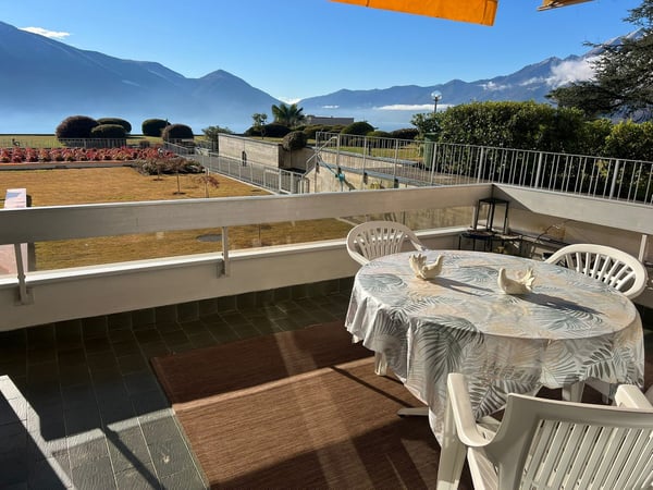 Locarno Monti - affittasi luminoso app. 1 locali con vista 2