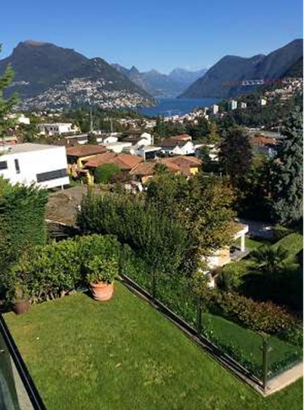 Favoloso e ampio duplex con vista sul Lago di Lugano