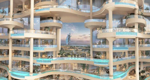 High Luxury Apartment Couture By Cavalli 3 bedroom with private pool in Dubai 1