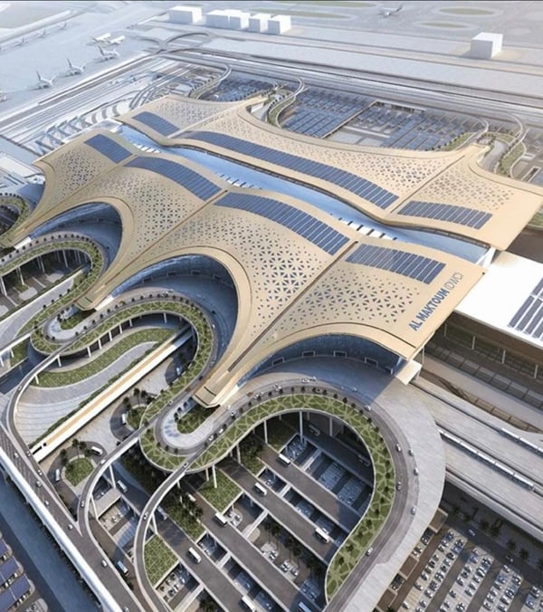 Modern appartment 1 bedroom with amazing view near by the new airport Dubai 8
