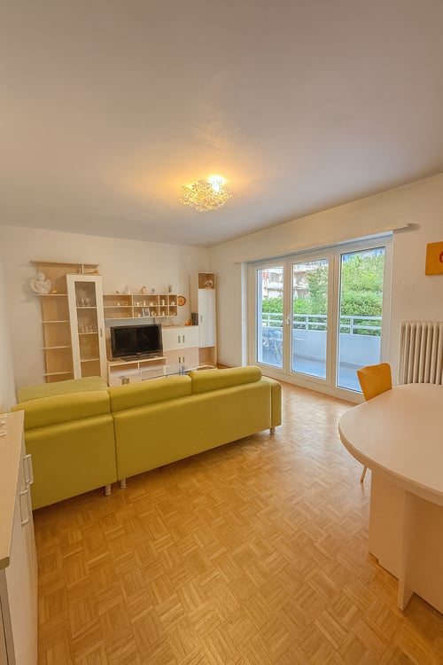 Luminoso 1.5 locali con doppi balconi – residenza PRIMARIA e SECONDARIA 1