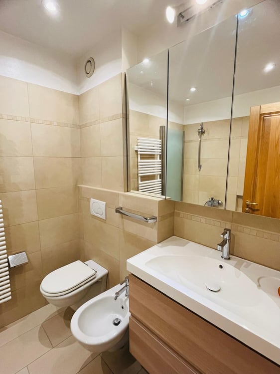 Splendido  1.5 locali ultimo piano con camino, balconi e posto auto 12