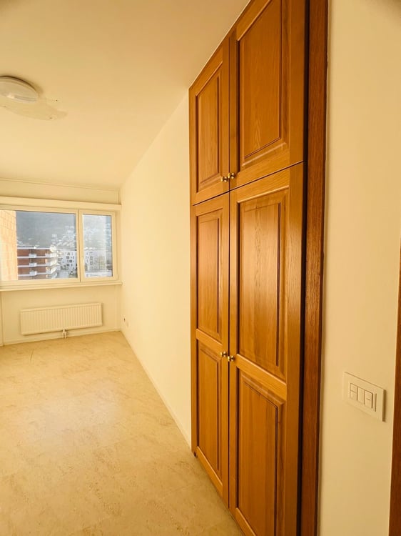 Splendido  1.5 locali ultimo piano con camino, balconi e posto auto 9