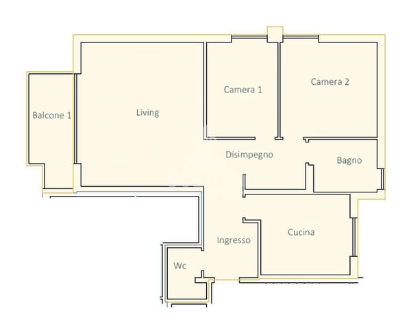 Breganzona - 3.5 locali 108 m² al 4 piano, doppia esposizione 2