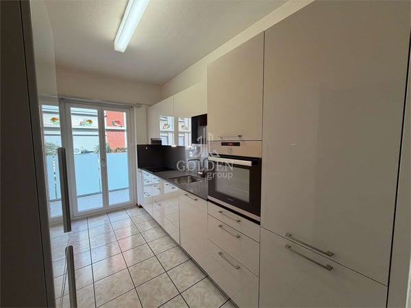 3,5 locali con ampia terrazza e piscina in posizione centrale a Lugano 5
