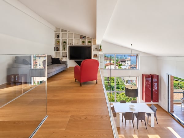 Stunning Duplex Apartment with Lake Views in Montagnola – Gentilino for rent 5