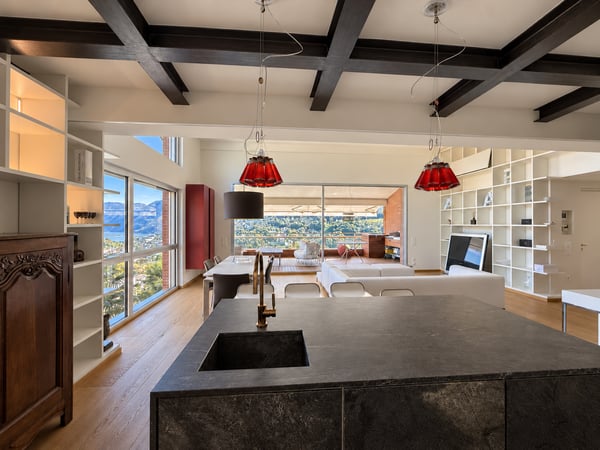 Stunning Duplex Apartment with Lake Views in Montagnola – Gentilino for rent 8