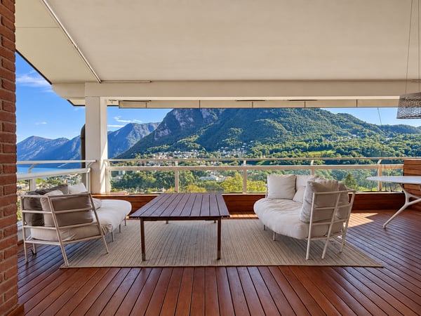 Stunning Duplex Apartment with Lake Views in Montagnola – Gentilino for rent 26