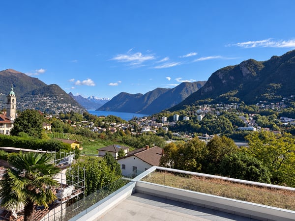 Stunning Duplex Apartment with Lake Views in Montagnola – Gentilino for rent 6