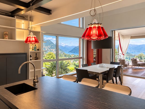 Stunning Duplex Apartment with Lake Views in Montagnola – Gentilino for rent 2