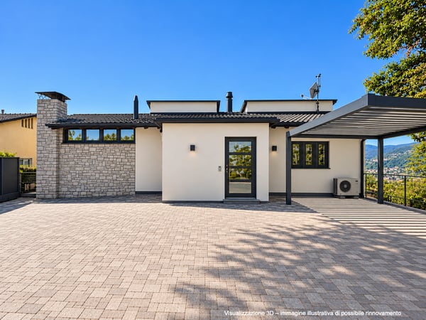 Elegante villa con vista panoramica sul lago, piscina a sfioro e giardino privato 19