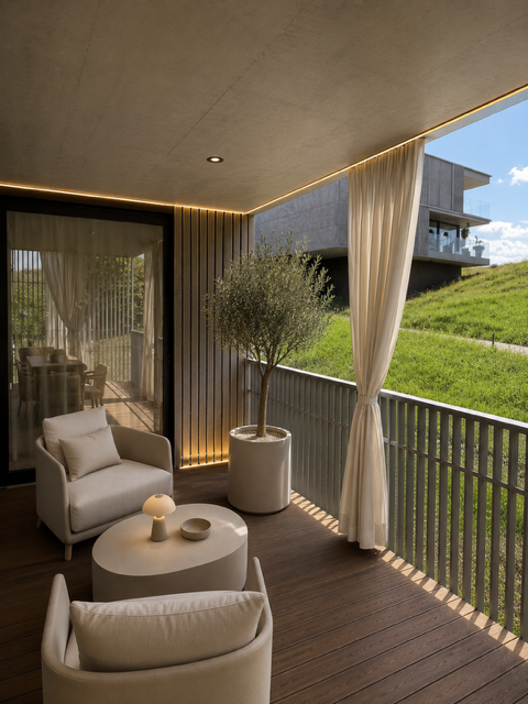 Hochwertige 2.5-Zimmer-Wohnung mit grosszügigem Wohnbereich und 10 m² Südwest-Terrasse 11