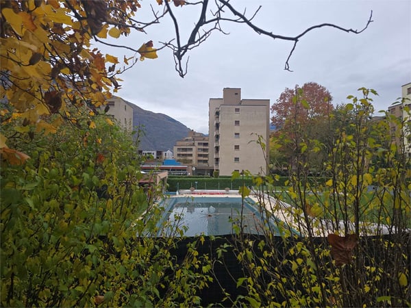 Giubiasco - Luminoso 1.5 locali con terrazza e due posteggi privati 12