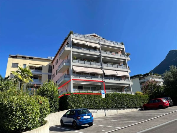 Elegante 3.5 locali con grande terrazza - Pregassona