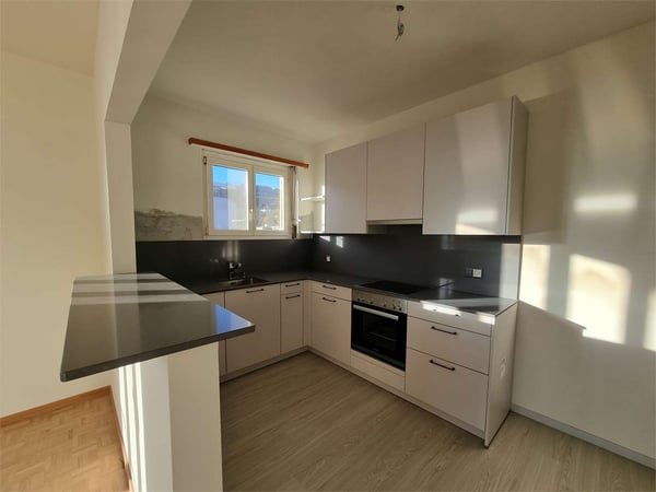 Affittasi spazioso 4.5 locali ristrutturato con balcone e posteggio - 2