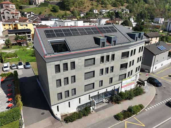 Biasca - Attico 3.5 locali di recente costruzione con terrazza panoram