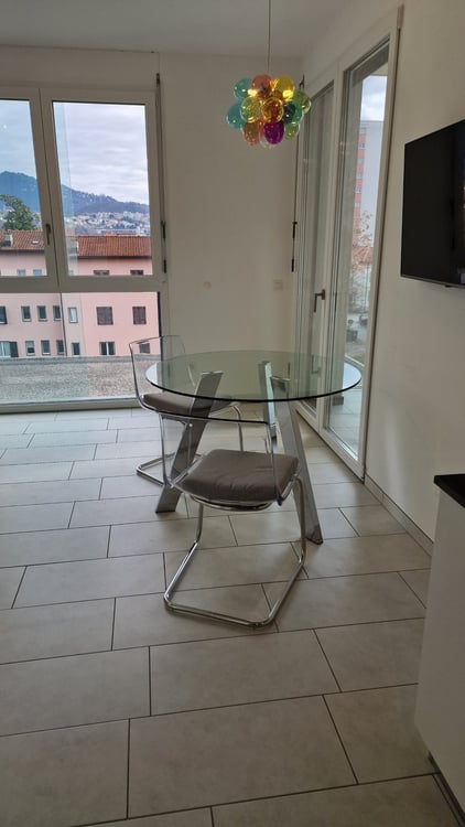 Moderno appartamento 2.5 locali con balcone e vista aperta 6
