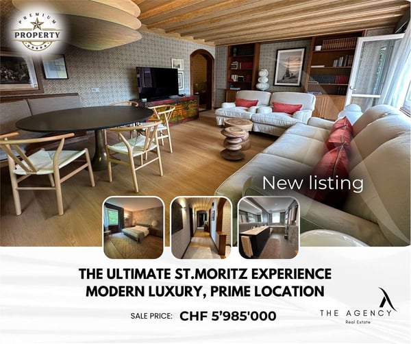 THE GREATEST APARTMENT IN THE HEART OF ST. MORITZ 1