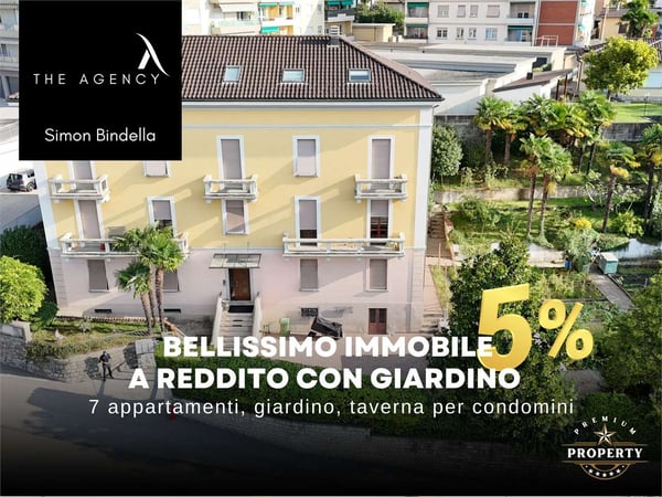 BELLISSIMO IMMOBILE A REDDITO CON GIARDINO 1