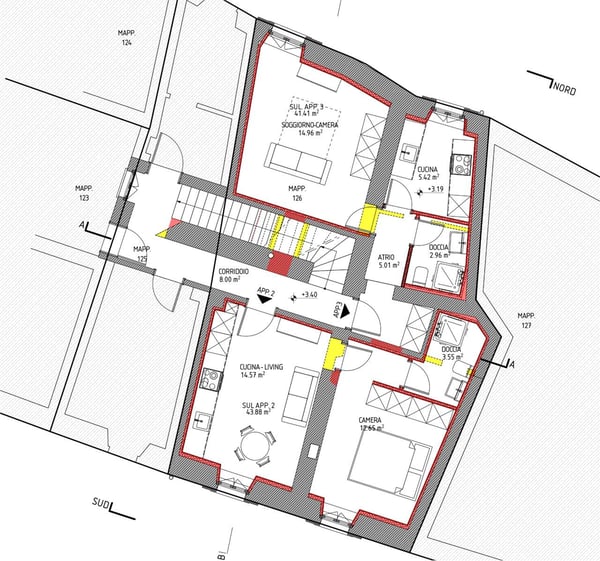 Riva San Vitale - Casa di nucleo con progetto approvato 10