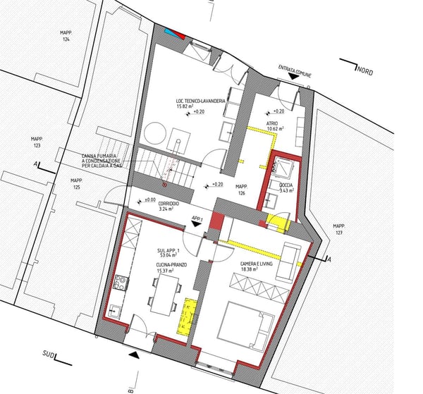 Riva San Vitale - Casa di nucleo con progetto approvato 9