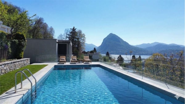 Esclusiva casa indipendente con vista lago e piscina 4