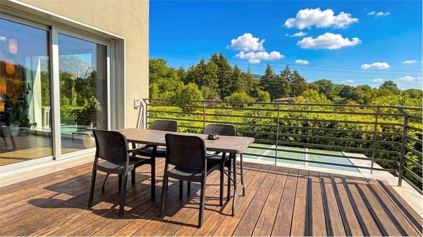 Splendida villa di lusso con piscina coperta e parco - vicino Svizzera 8