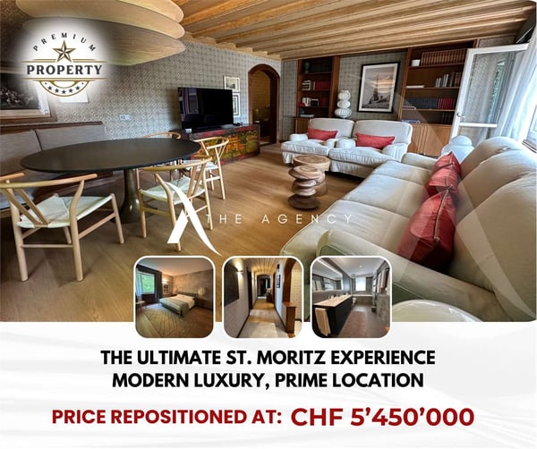 THE GREATEST APARTMENT IN THE HEART OF ST. MORITZ 1