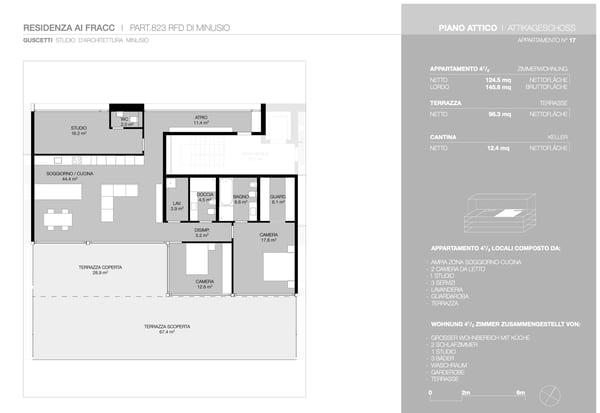 Residenza ai Fracc, splendido attico 4.5 locali 5