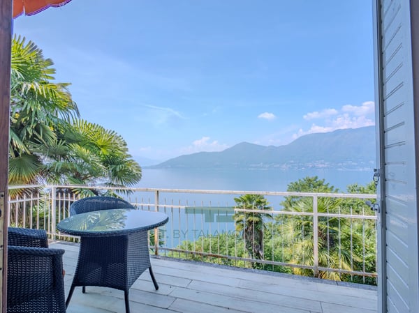 Wohnung mit Panoramablick in der Wohnanlage Valle del Gaggiolo 1