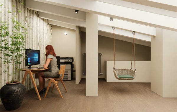 Duplex Luminoso e Tranquillo con Camino ad Ascona / Helle und Ruhige Maisonette mit Kamin in Ascona 11