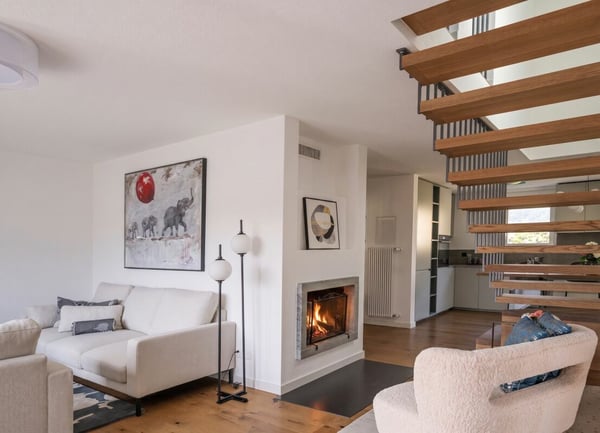 ASCONA - Exklusive Maisonette mit Cheminée, sonnigen Terrassen & nur 6 Wohneinheiten | Duplex esclusivo con camino, terrazze soleggiate e solo 6 unità abitative 5