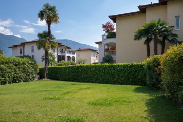 Ascona - appartamento raffinato con ampio giardino privato e camino 12