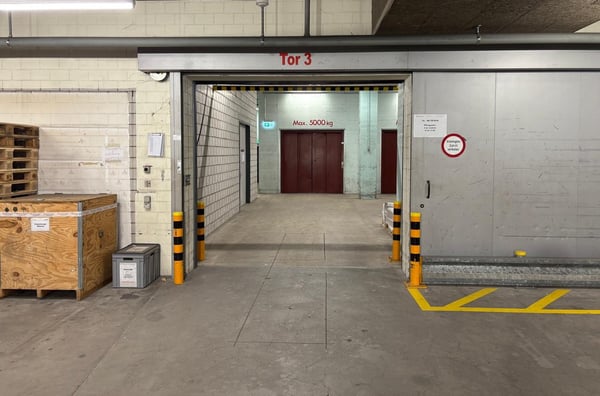 2’150 m² Erdgeschoss Lager- und Logistikfläche mit 8 m Raumhöhe im «Powerhouse» Muttenz 9