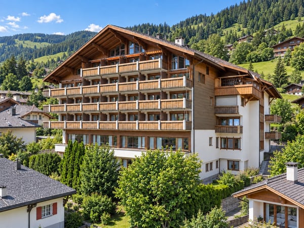 «Mitten in Adelboden. Mitten im Feriengefühl.»