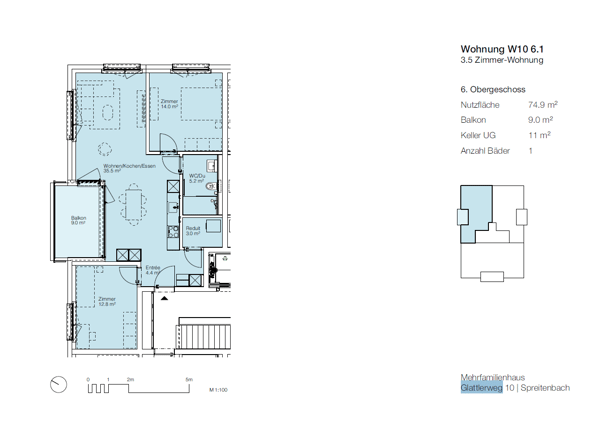 1.5-Zimmerwohnung zu vermieten! 13