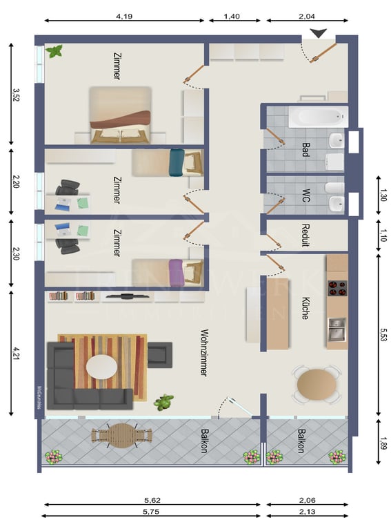 4.5-Zimmer-Eigentumswohnung mit wunderbarer Weitsicht in Bümpliz 12