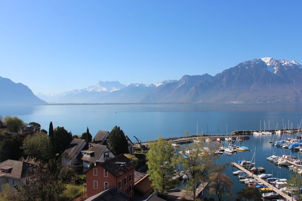 Magnifique appartement de 1.5 pièces avec vue panoramique sur le lac Léman à Clarens 3