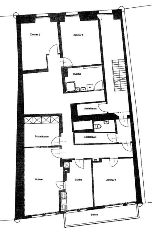 Ruhige Maisonettewohnung in der Unterstadt 8