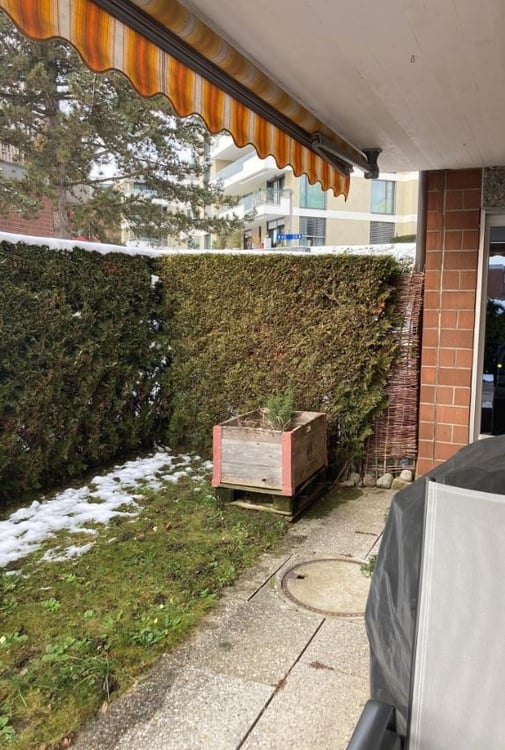 Schöne Gartenwohnung an der Grünzone 4