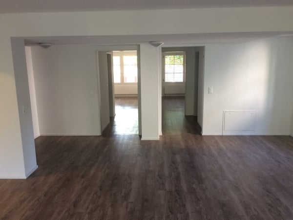 1 1/2 Zimmer-Wohnung im Parterre mit eigener Aussentüre und Garten 4