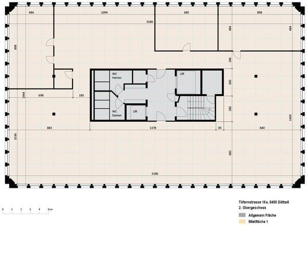 130 m2 - 1'120 m2 - Büroräumlichkeiten im Industriegebiet Täfern 7