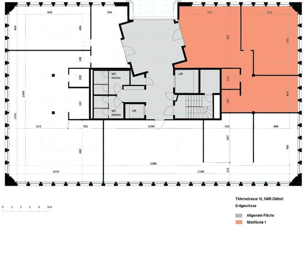 130 m2 - 1'120 m2 - Büroräumlichkeiten im Industriegebiet Täfern 9