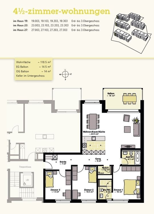 Grosszügige Wohnung sucht neue Familie 10