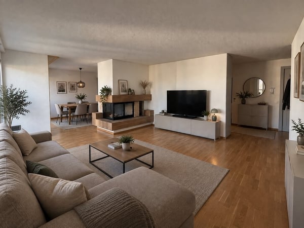 Frisch sanierte 4.5-Zimmer-Wohnung 6.OG im Herzen von Ostermundigen 2