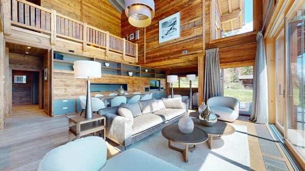 Crans - Chalet de haut standing avec vue imprenable sur les Alpes 3