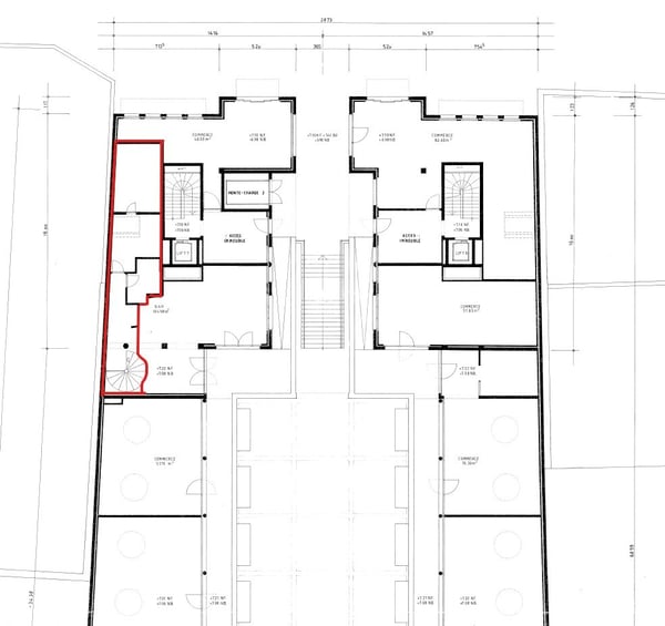 Surface commerciale aménagée en restaurant - centre-ville 3