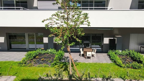 Affittiamo luminoso e moderno 1.5 locali con giardino privato 1